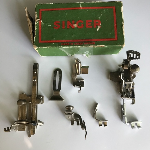 Singer Other - Vintage Singer Sewing Machine accessories with original box